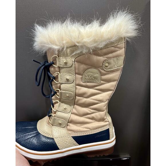 Sorel Tofino II Canvas Curry Fawn Women Tall Snow Boot Waterproof Size 7.5‎ - Picture 13 of 14